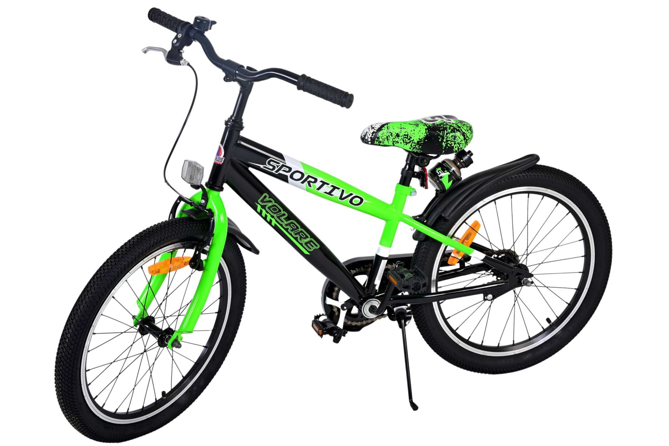 Barncykel Volare Sportivo v2 20 tum – Grön för barn 6–8 år - 6
