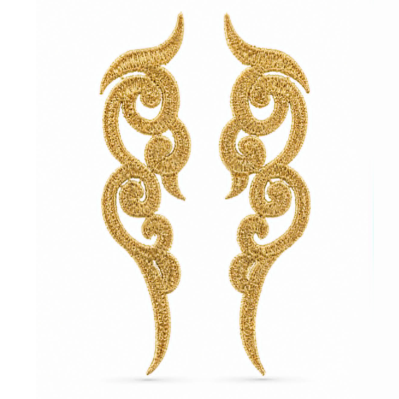 ORNAMENT  - guld - 2