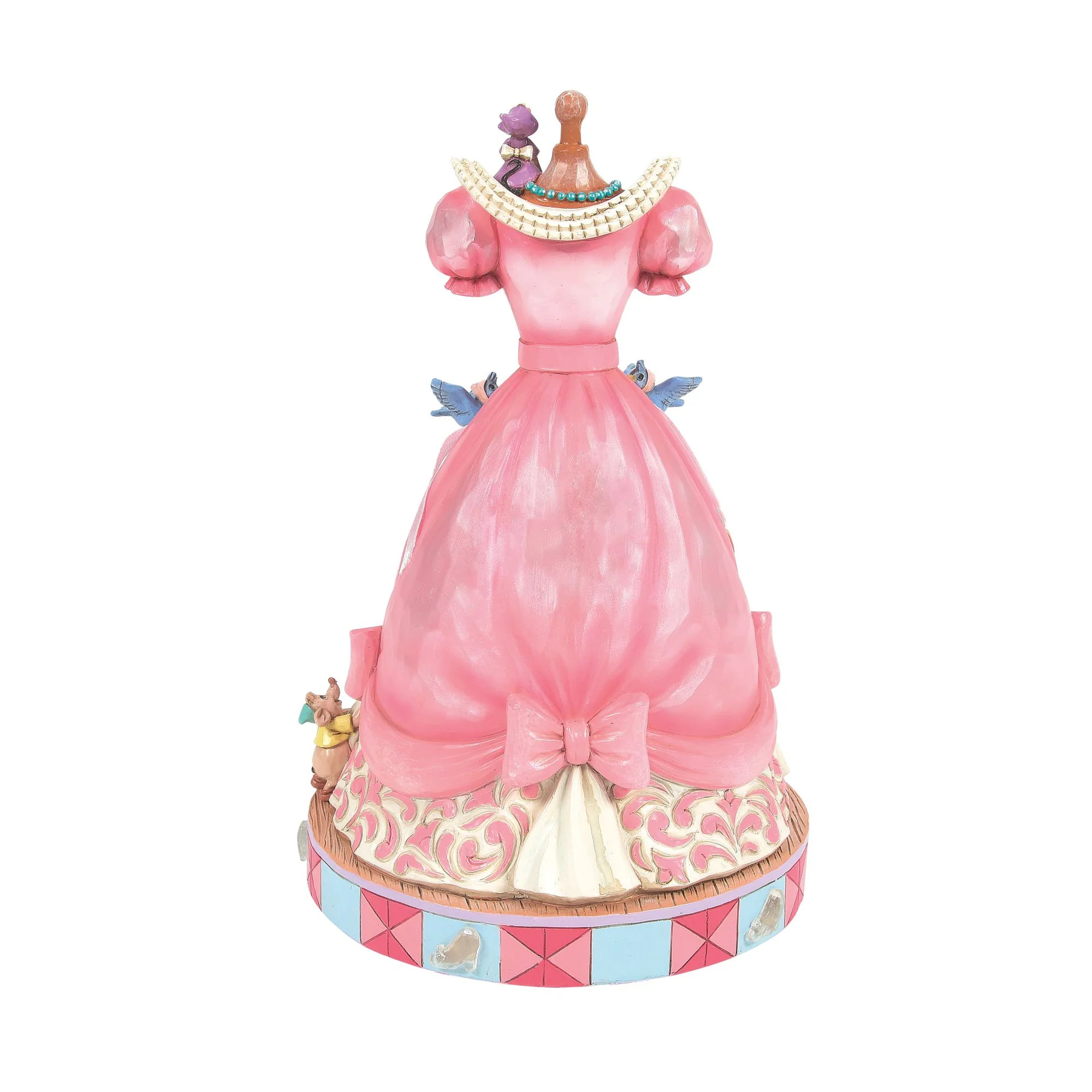 Jim Shore Disney Figurin - A dress for Cinderella (Speldosa)  - 2