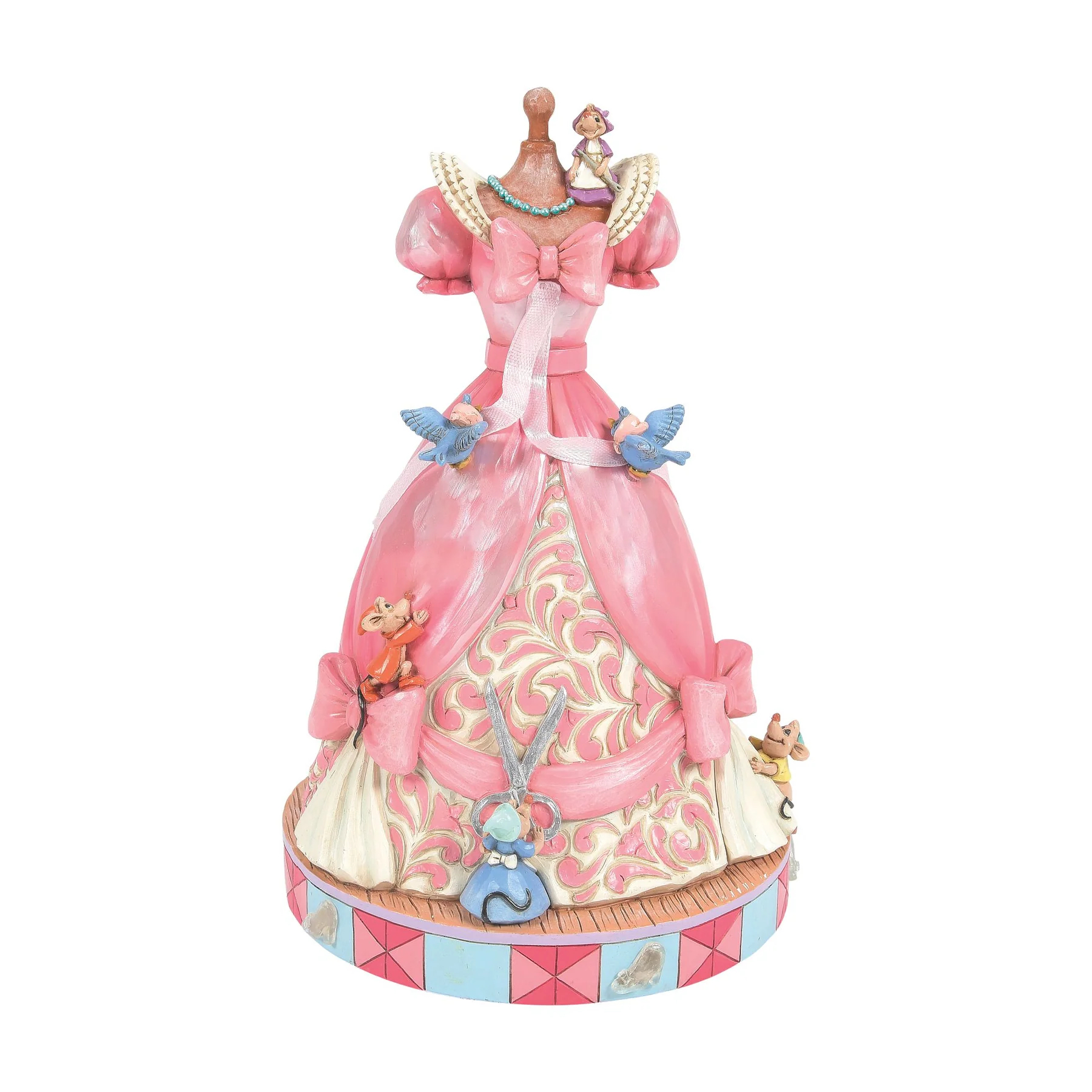 Jim Shore Disney Figurin - A dress for Cinderella (Speldosa) 
