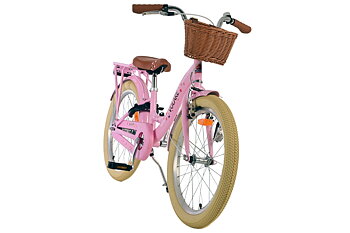 Barncykel Volare Blossom v2 20 tum – Rosa för barn 6–8 år