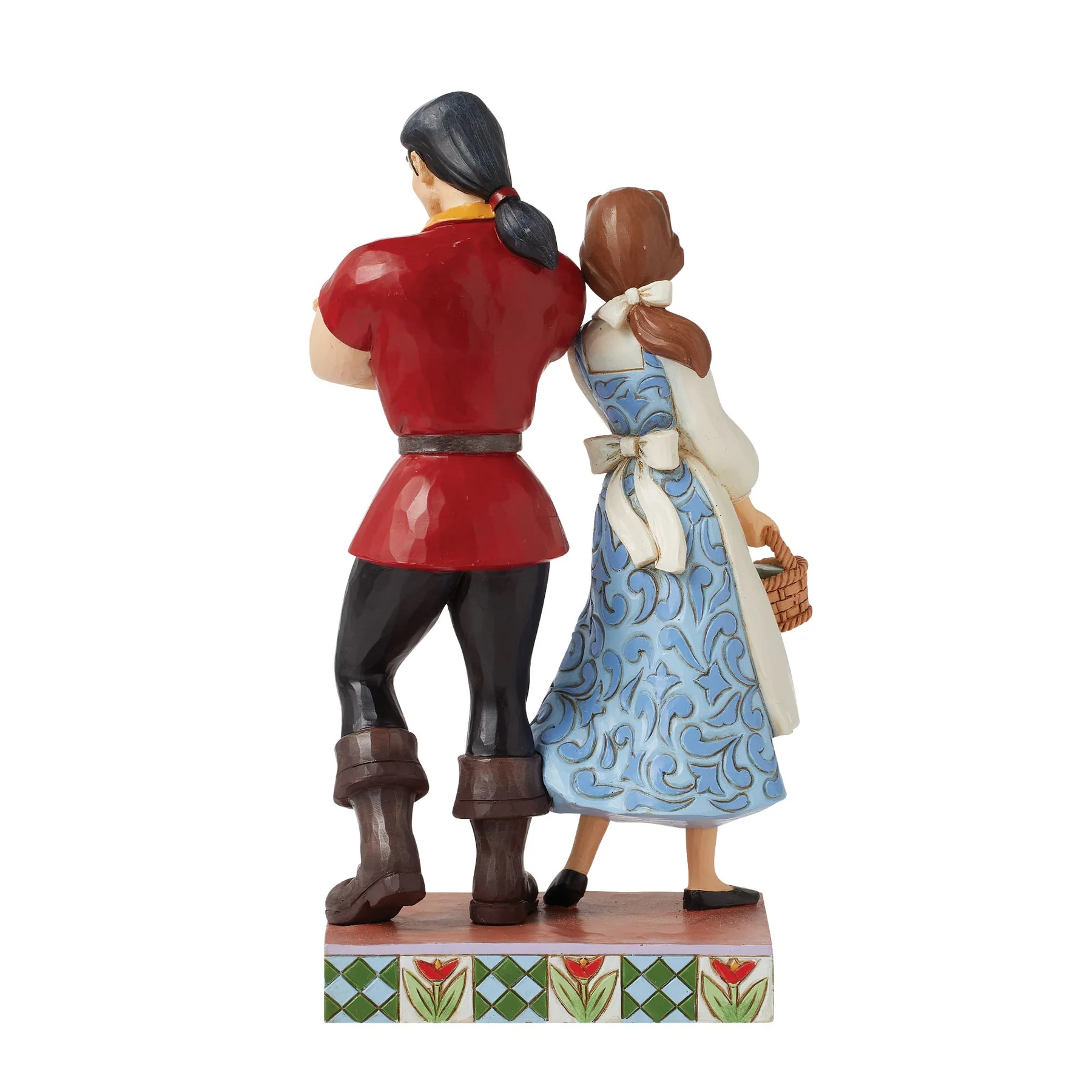 Jim Shore Disney Figurin - Belle & Gaston  - 3