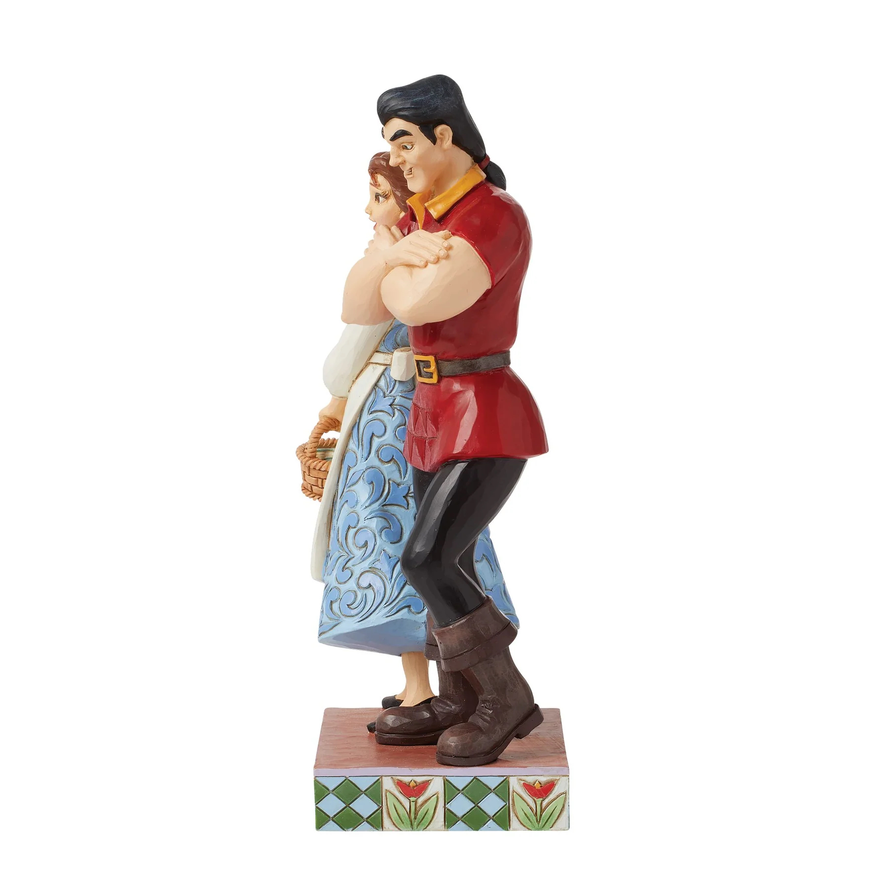 Jim Shore Disney Figurin - Belle & Gaston  - 4