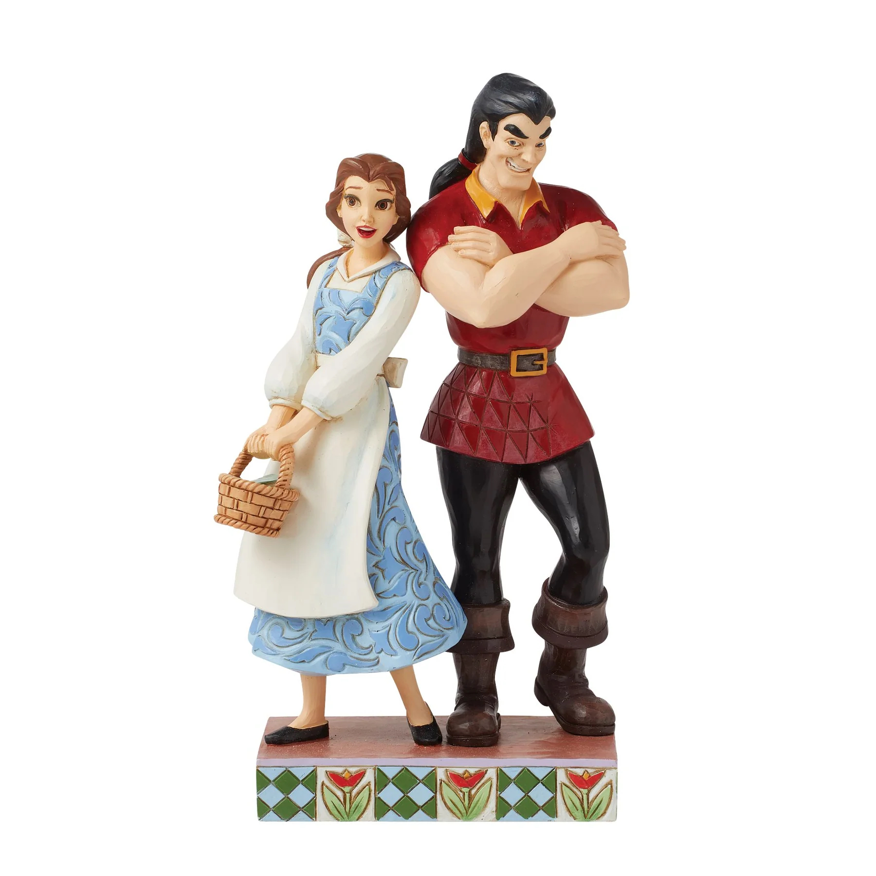 Jim Shore Disney Figurin - Belle & Gaston 