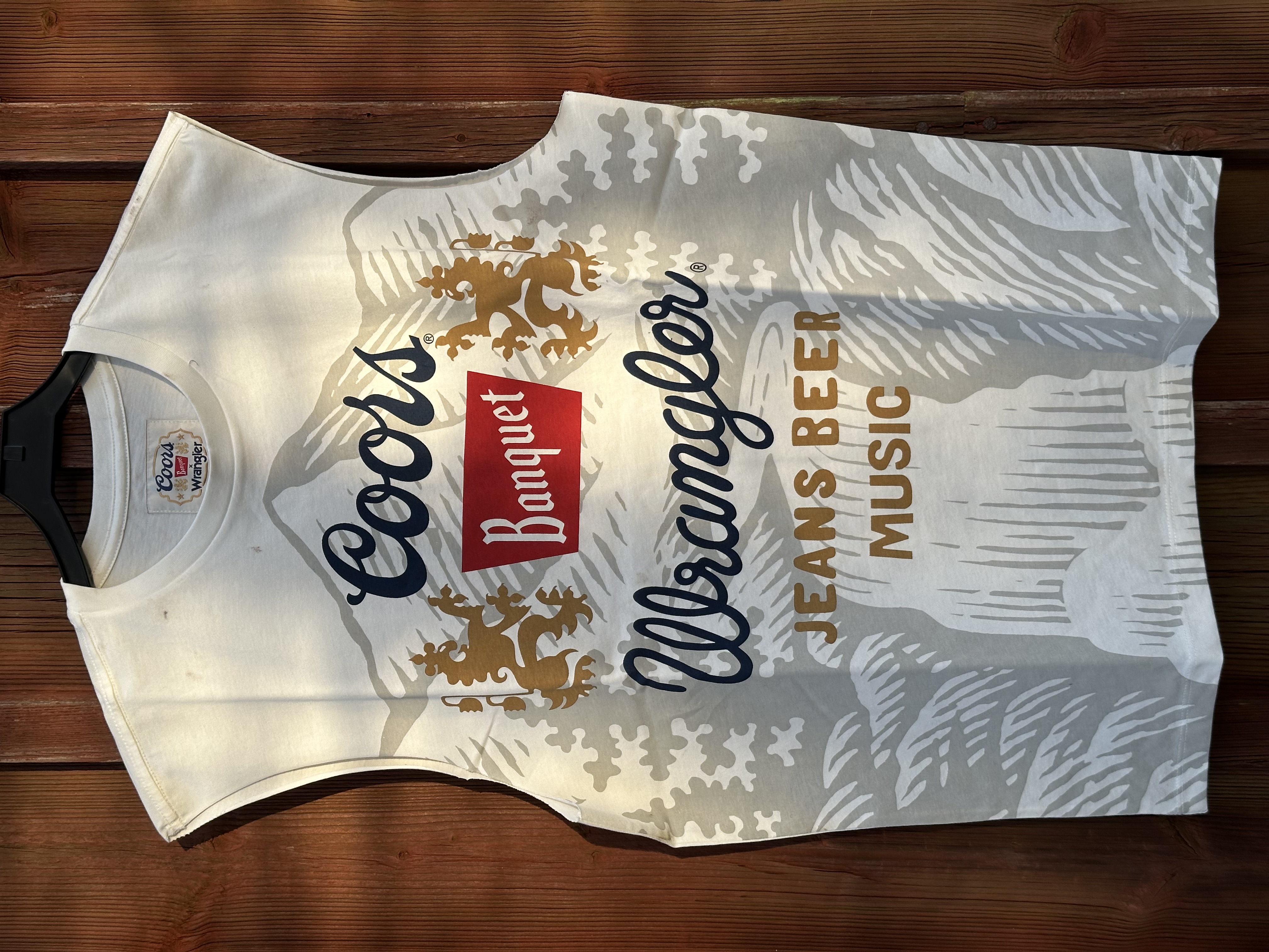 Wrangler X Coors muscle tank  - 3