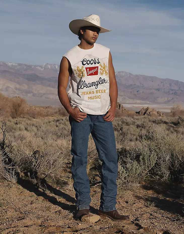 Wrangler X Coors muscle tank 