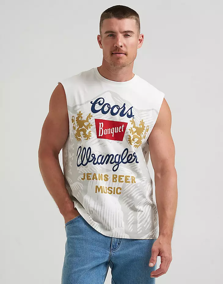 Wrangler X Coors muscle tank  - 7