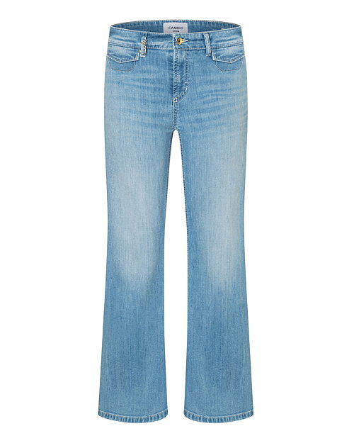 Jeans Fabienne pockets cropped flared denim - 4