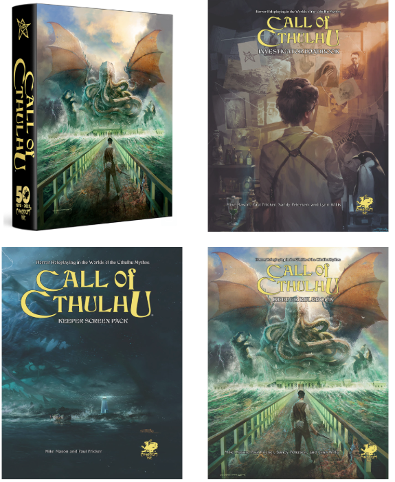 Call of Cthulhu: Chaosium’s 50th Anniversary Slipcase Set + PDF - 2