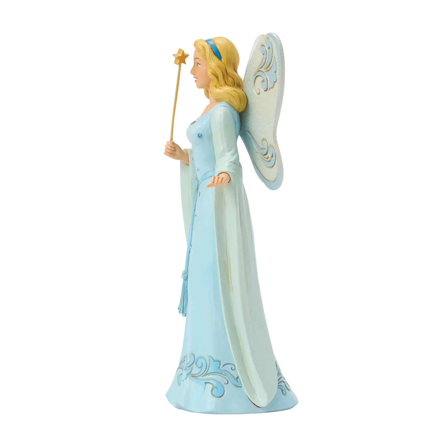 Jim Shore Disney Figurin - A spark of magic (Den blå fen) - 4