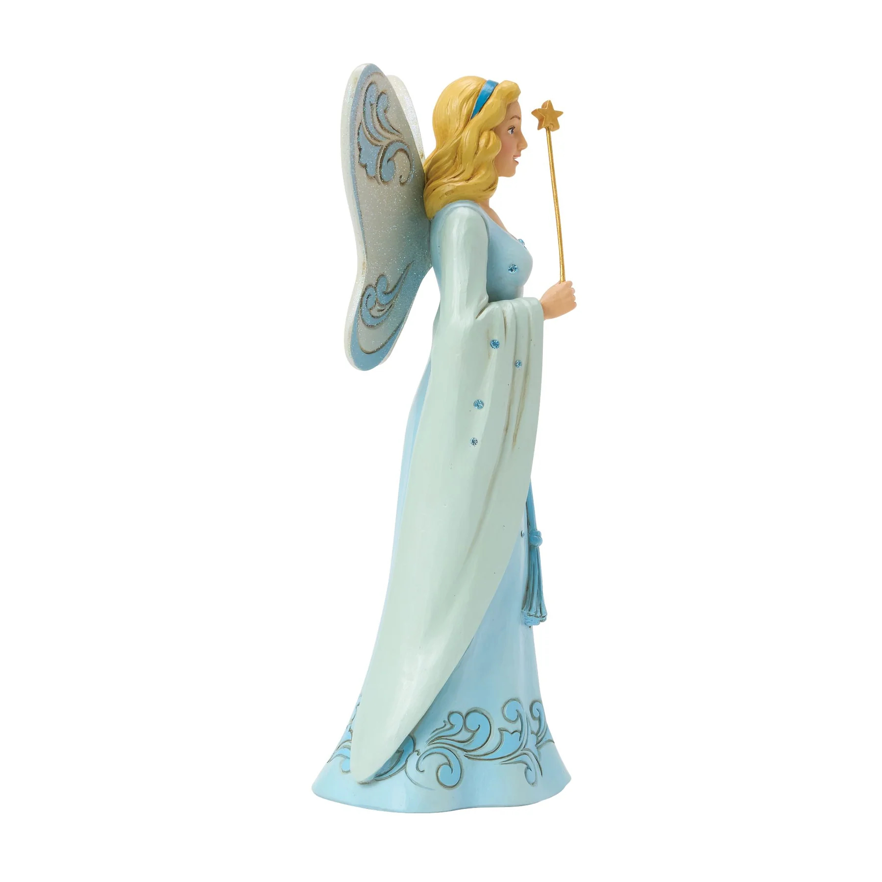 Jim Shore Disney Figurin - A spark of magic (Den blå fen) - 2