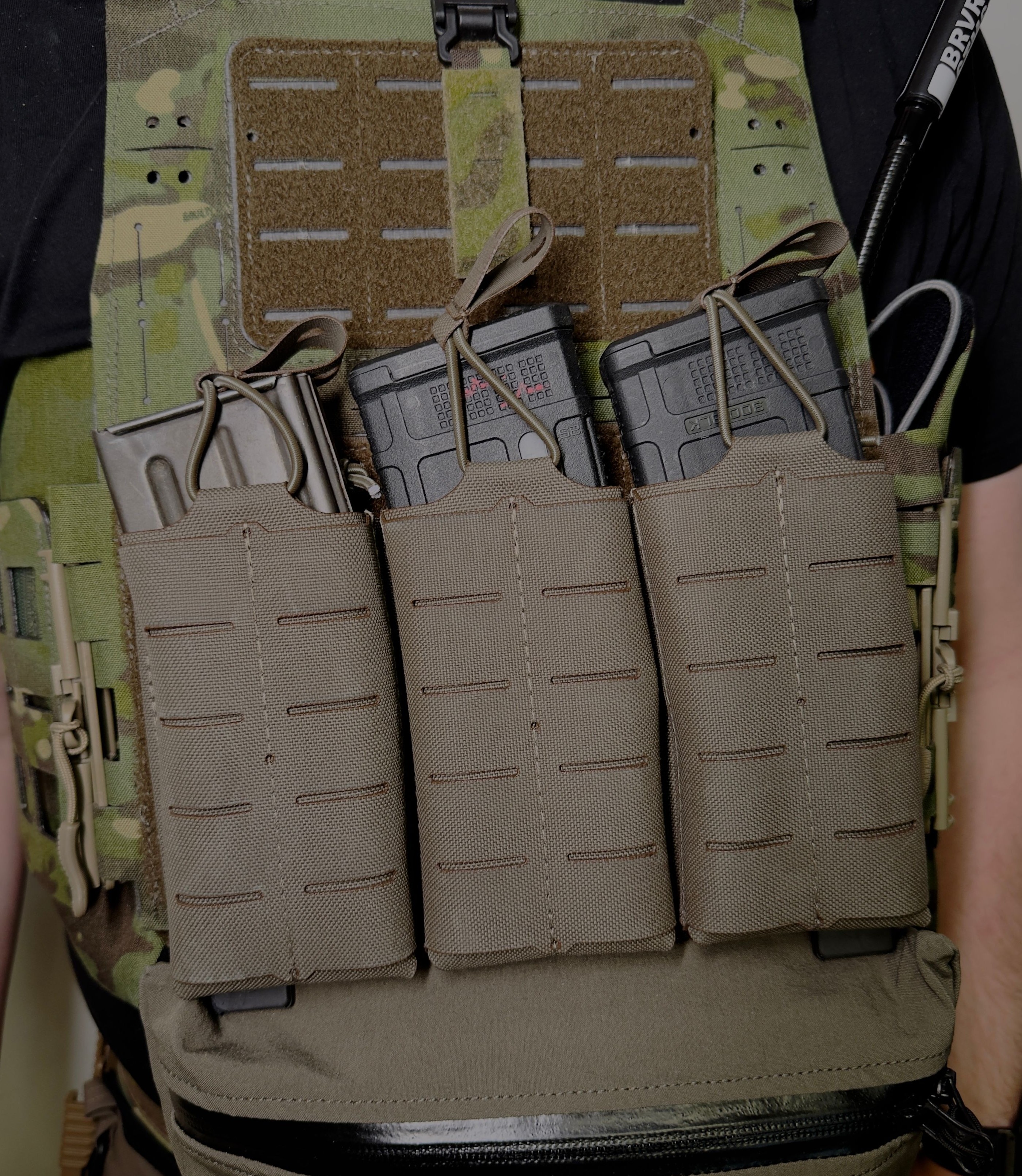Esstac 5.56 Tusk Triple Tall Pouch - 2