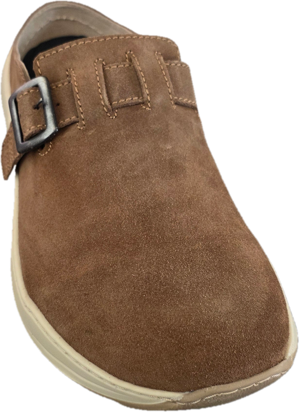 New Feet 261‑21 herr slip‑in tanned – bekväma herrskor för känsliga och breda fötter - 2