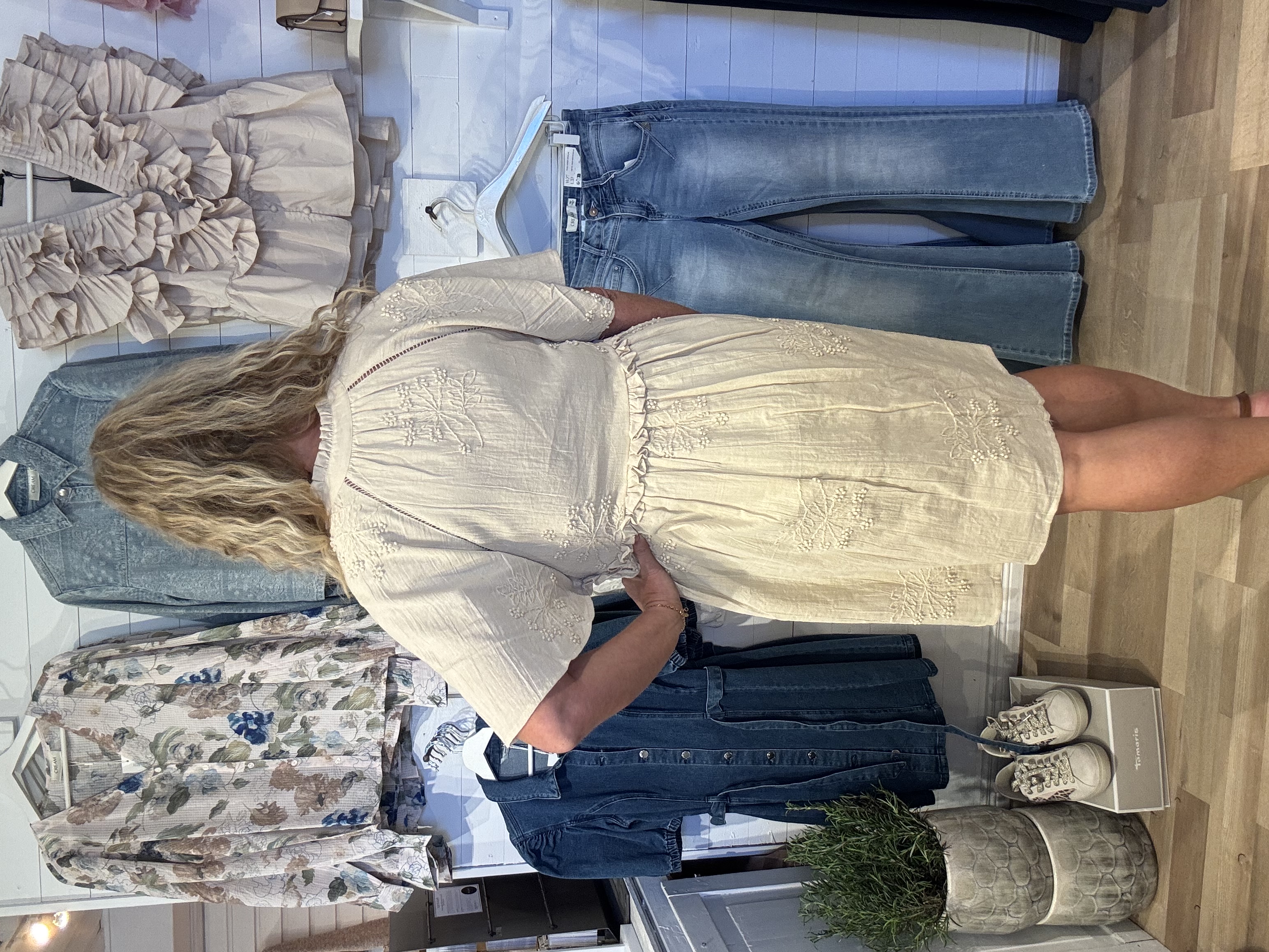 Culture Jalia Dress Oyster Grey  - 2