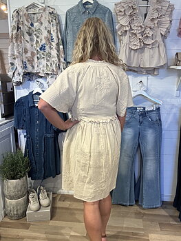 Culture Jalla Dress Oyster Grey 
