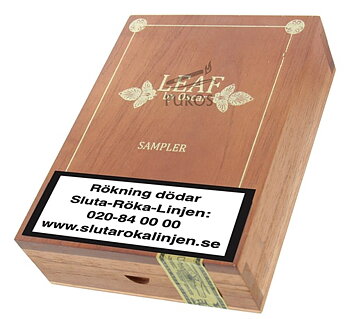 Leaf By Oscar Sampler - 4 Cigarrer