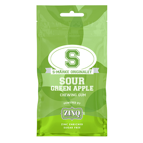 Zinq S-Märke sour äpple 31,5G 15st