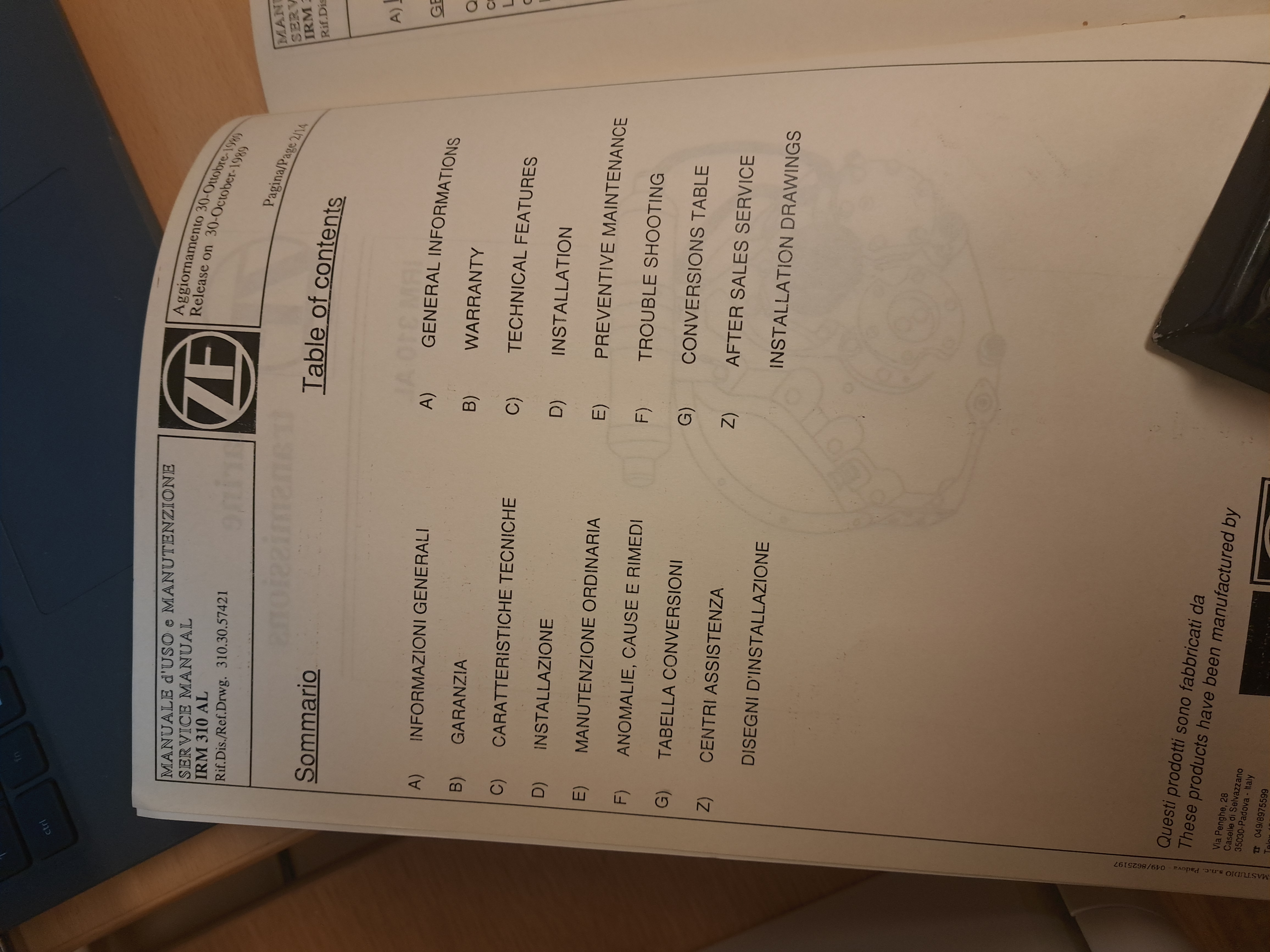 Service manual - 2