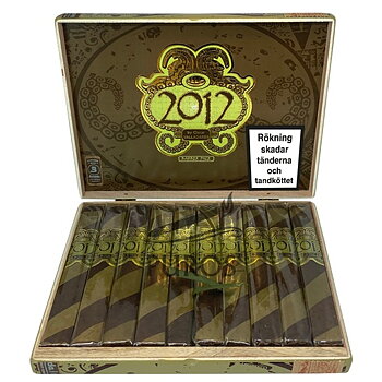 Oscar Valladares 2012 Barber Pole Toro Cigarrlåda 10-pack