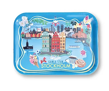 Lottisson Design tray - Gamla Stan Stockholm