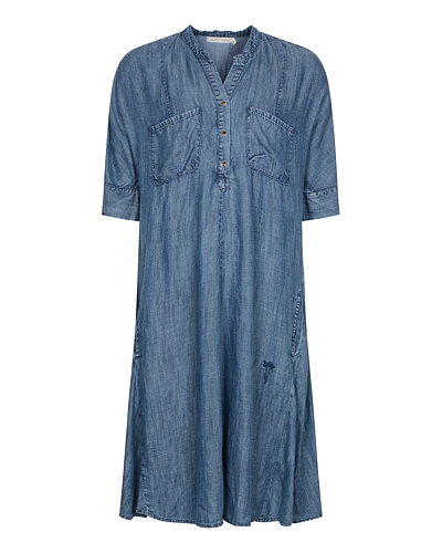 Jeansklänning Ovali mellanblå