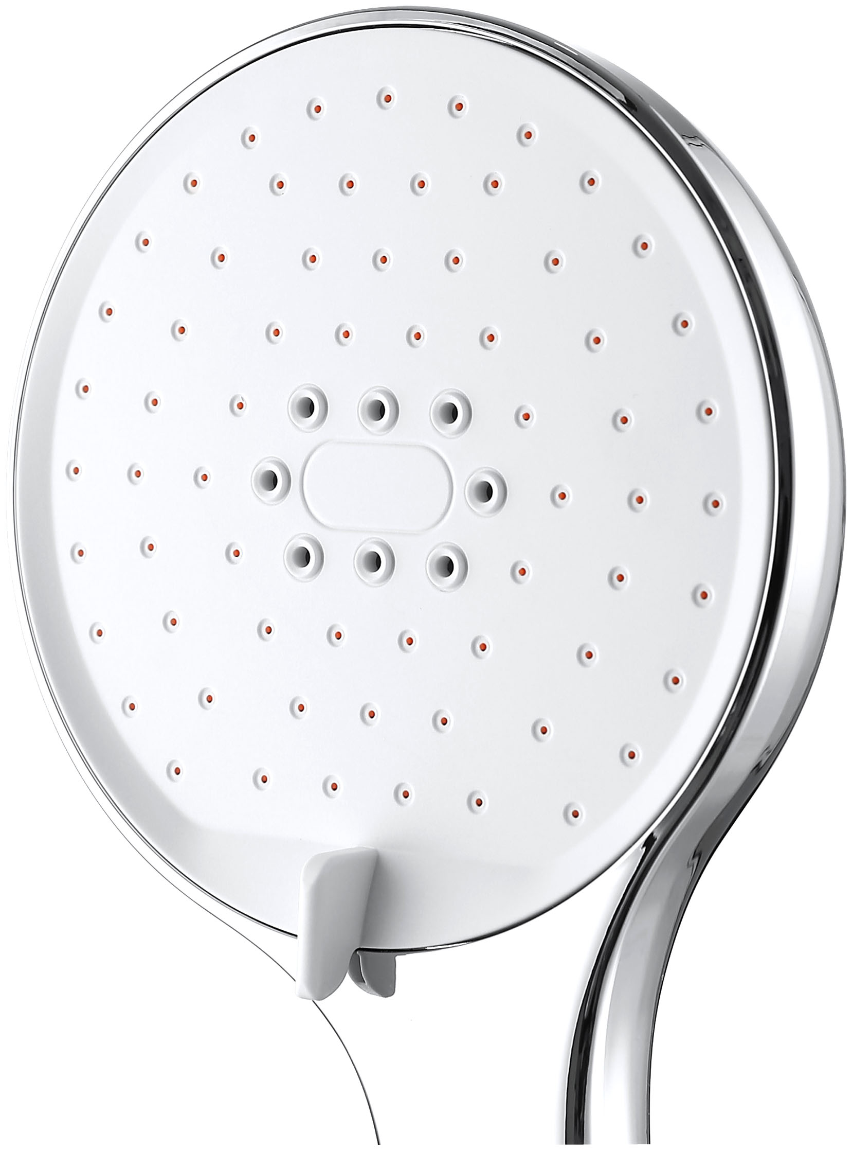 Self Clean shower Head- Chrome / White - 2