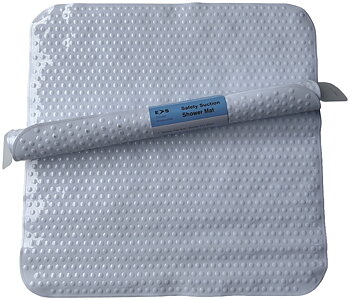 Safety Shower Mat - White - 53x53cm