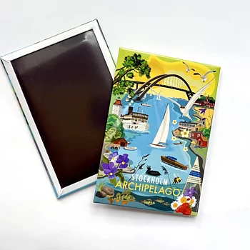 Lottisson Design fridge magnet - Stockholm Archipelago