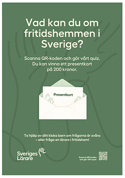 Vad kan du om fritidshemmens dag? – affisch
