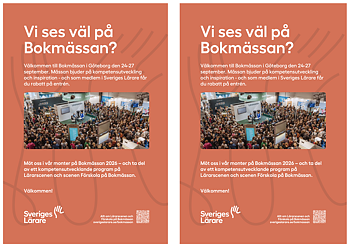 Vi ses väl på Bokmässan? – affisch