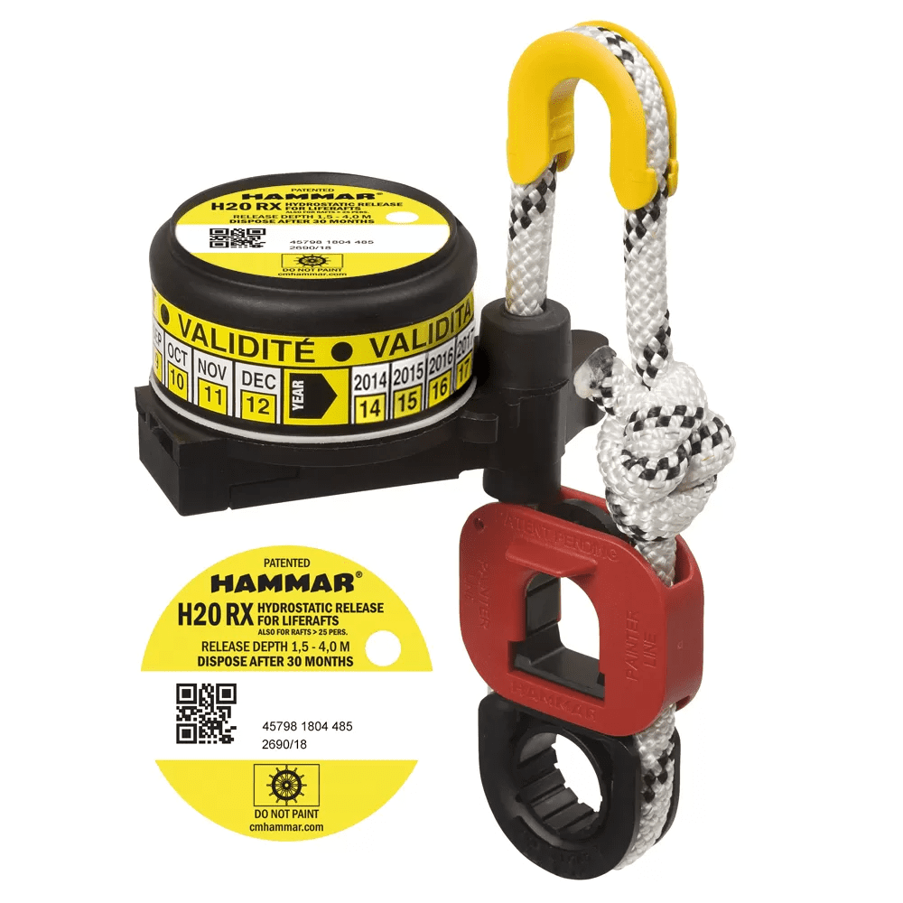 HR-0300 - 30 mån Hammar H20 RX SOLAS model (YELLOW)