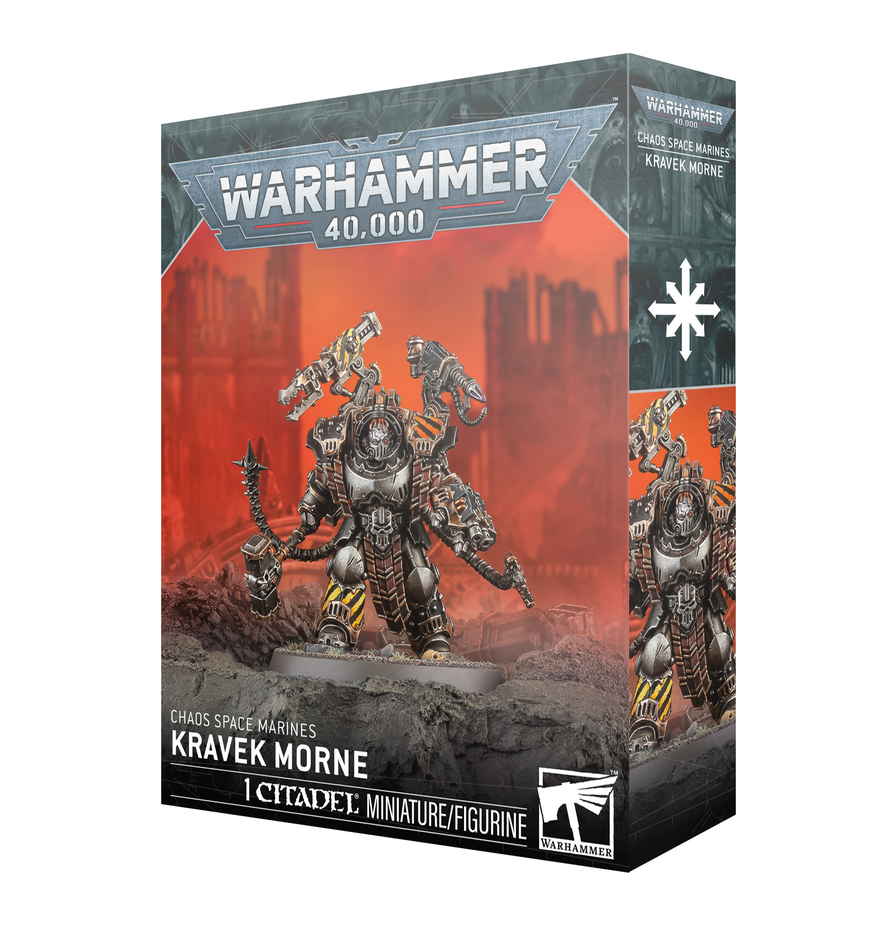 Warhammer 43-33 Chaos Space Marines: Kravek Morne