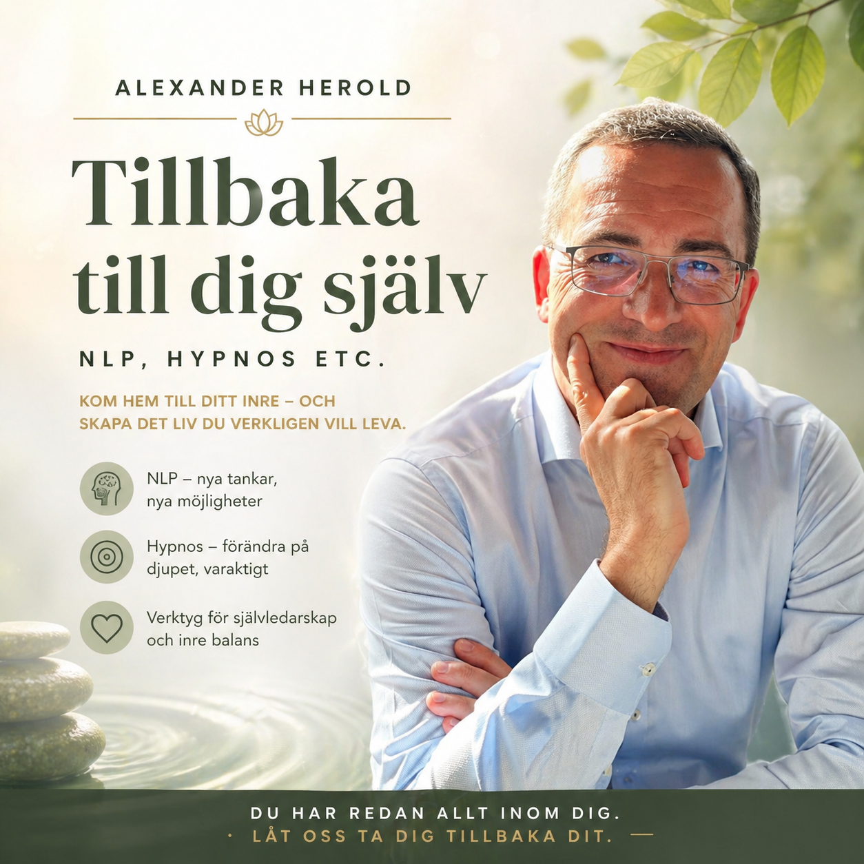 Kursavgift Tillbaka till dig själv