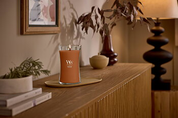 Woodwick Saffron Smoke Medium