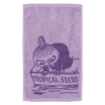 Little My Hand Towel 30x50 cm Purple - Moomin Arabia