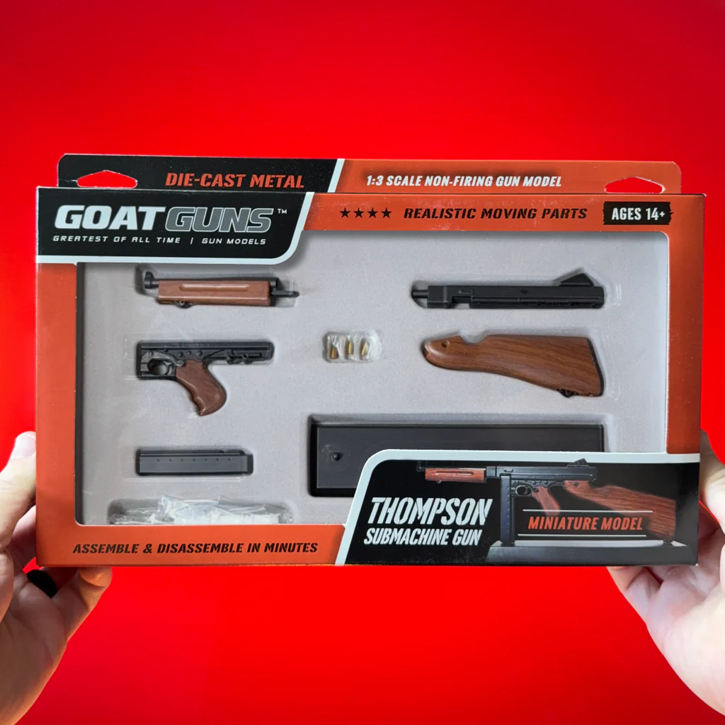 GoatGuns - Thompson Submachine Gun Miniature Model 3