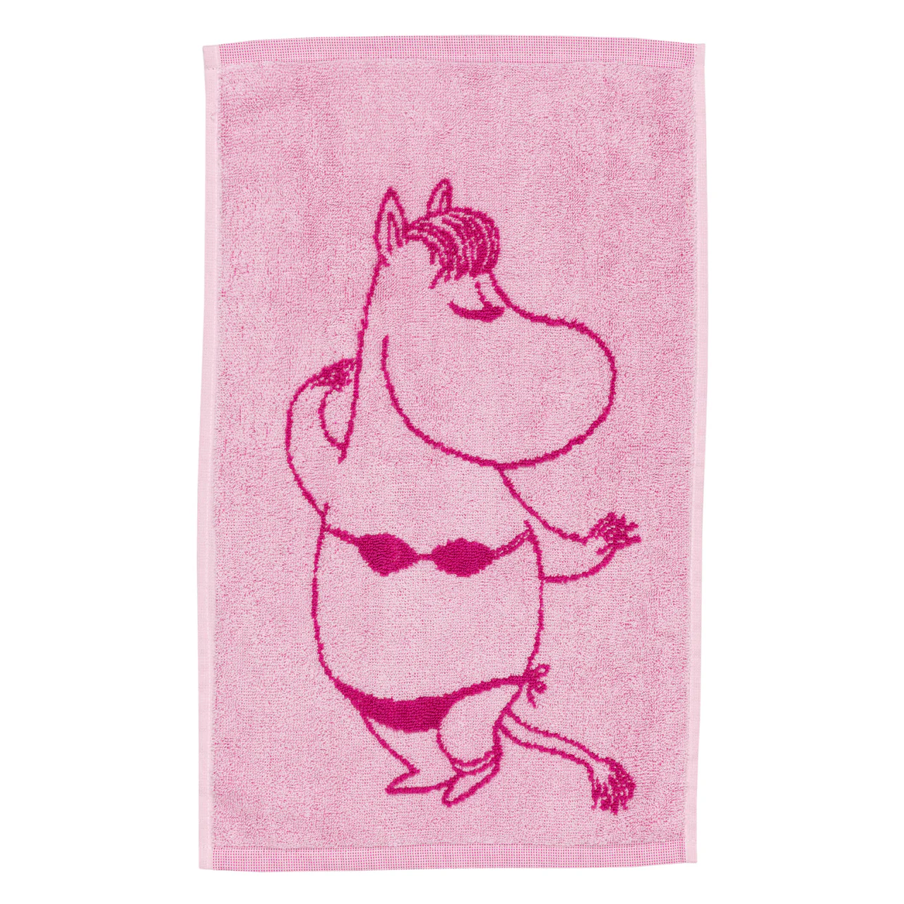 Mumin handduk 30x50 cm - Snorkfröken, rosa