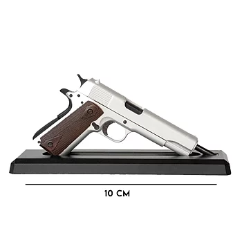 GoatGuns -1911 Miniature Model - Silver