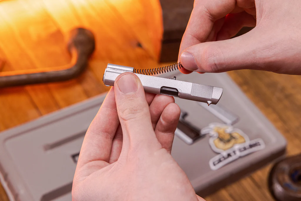 GoatGuns -1911 Miniature Model - Silver 4