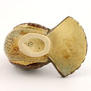Josef Simon (1960s) Rounded Dove with Earthy Glaze 18/15 cm (2)