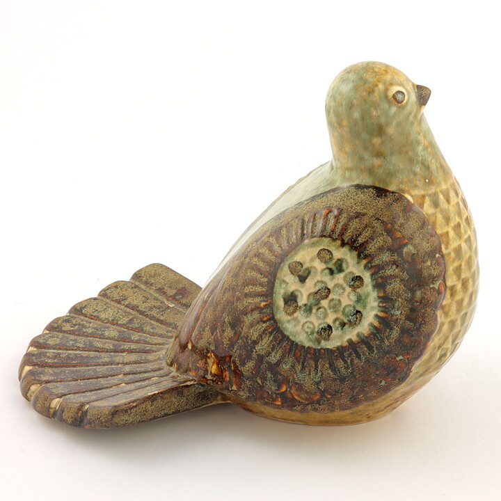 ジョセフサイモン  丸みを帯びた鳩  18/15cm  1960年代 (2)