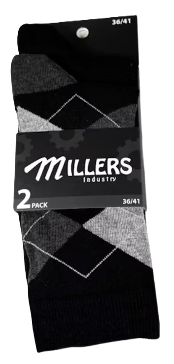 2-Pack Millers Strumpor Classic - 2