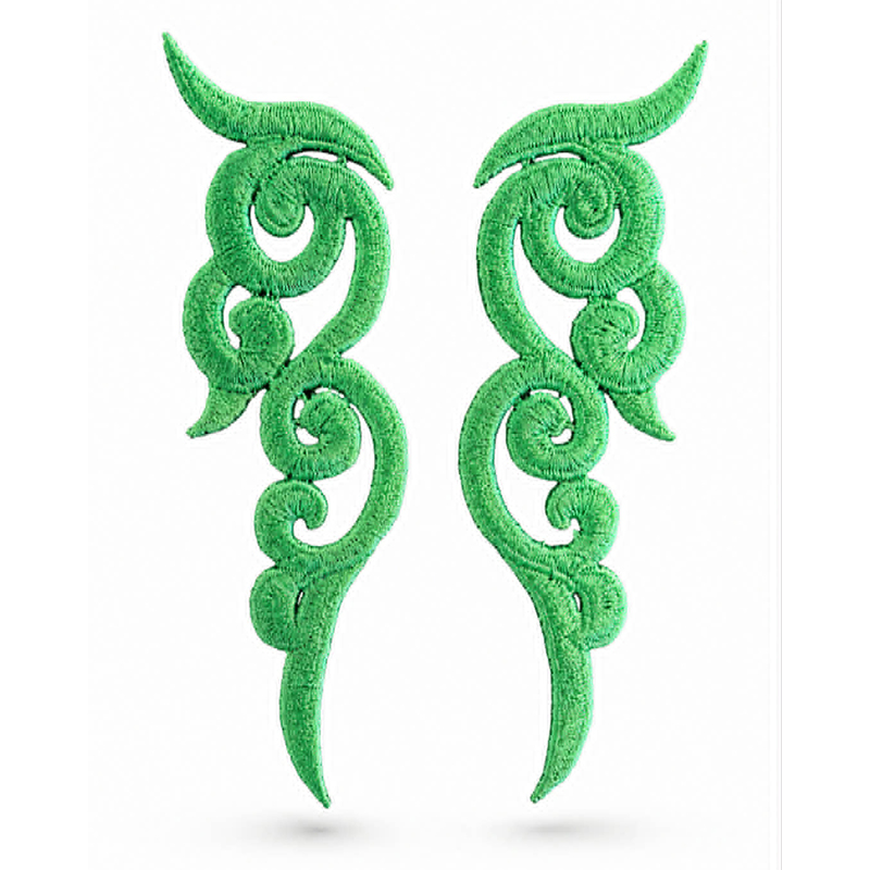 ORNAMENT  - grön - 2