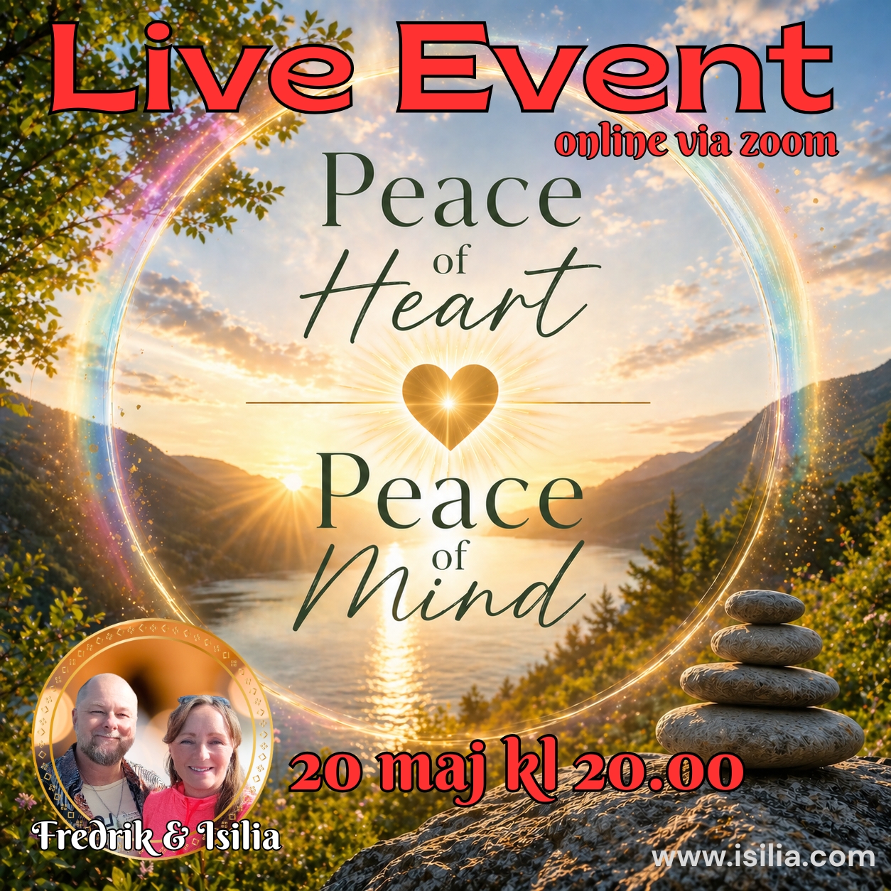 INSPELAT Live Event - Peace of heart, Peace of mind