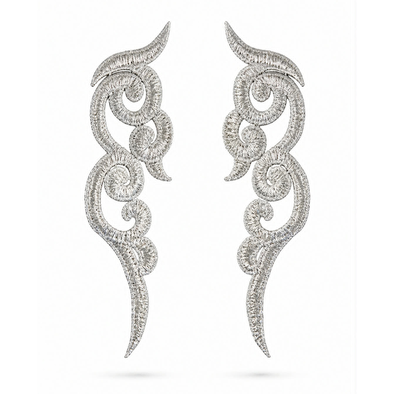 ORNAMENT  - silver - 2