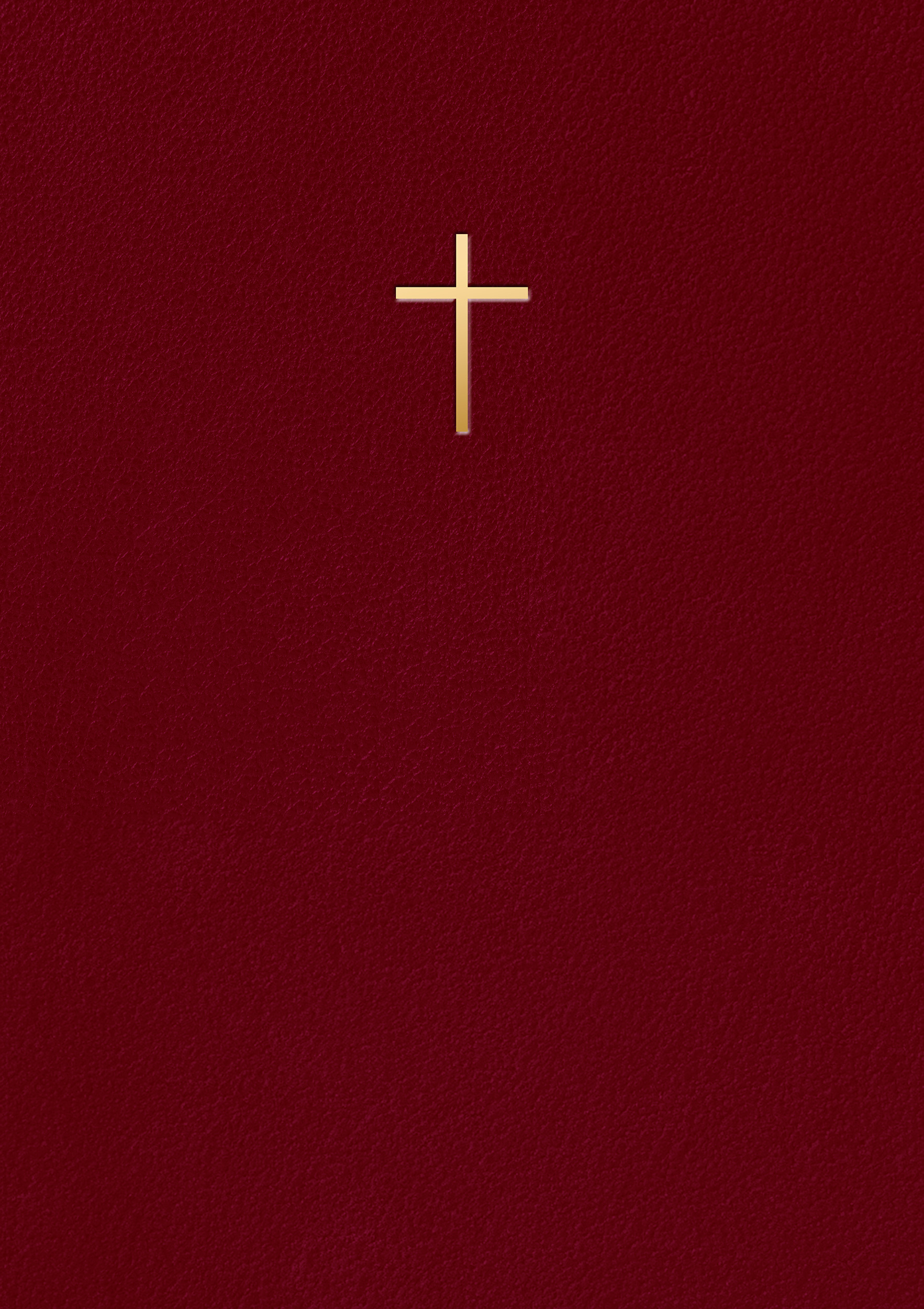 Bibel 2026 - Vinröd konstskinn