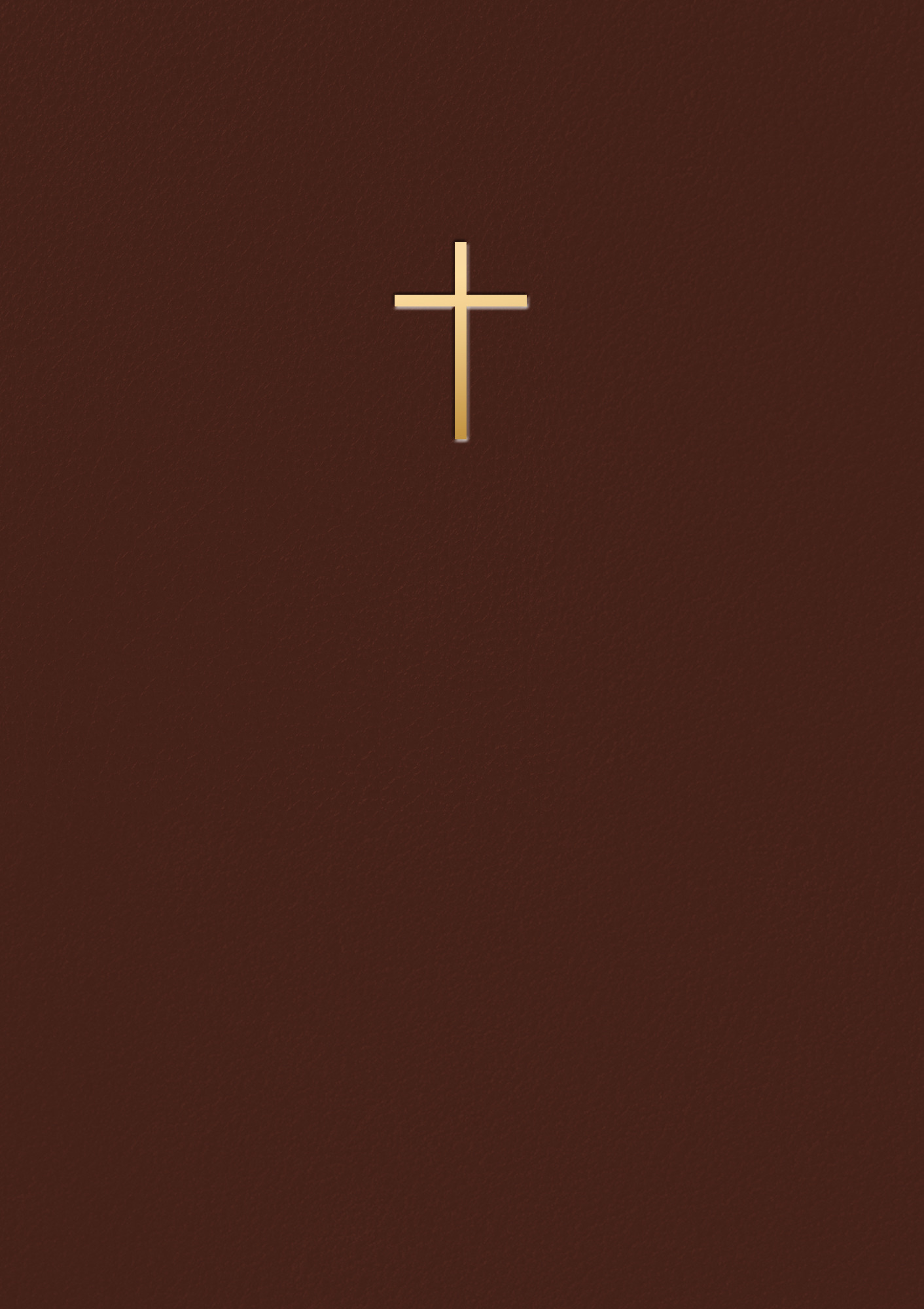 Bibel 2026 - Mörkbrun konstskinn