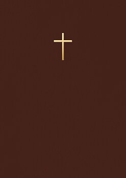 Bibel 2026 - Mörkbrun konstskinn