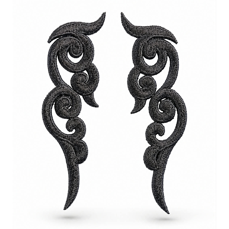 ORNAMENT  - svart - 2