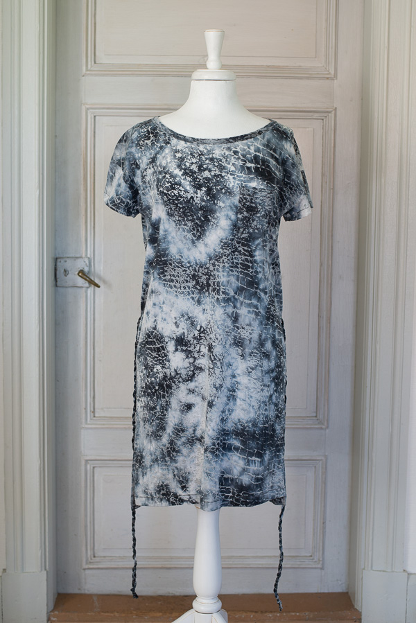 Frontrow - Strikie Annie T-shirt Dress Ash - 2